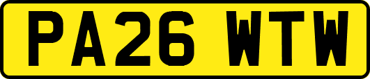 PA26WTW