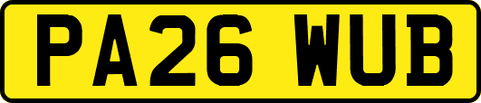PA26WUB