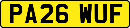 PA26WUF