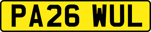 PA26WUL