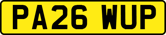 PA26WUP