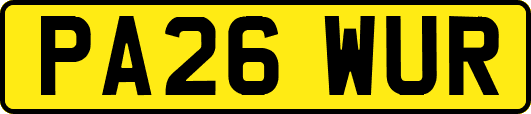 PA26WUR