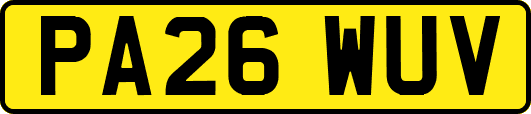 PA26WUV