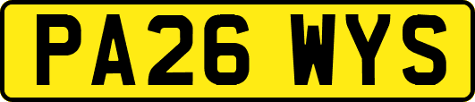 PA26WYS