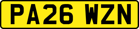 PA26WZN