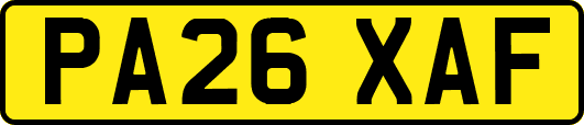 PA26XAF