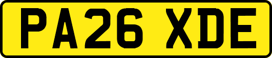 PA26XDE