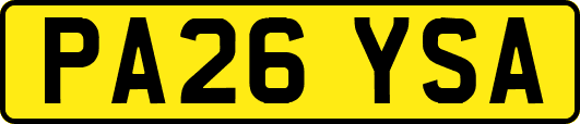 PA26YSA