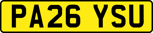 PA26YSU