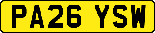 PA26YSW