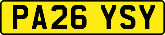 PA26YSY