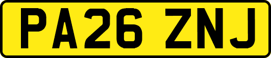 PA26ZNJ