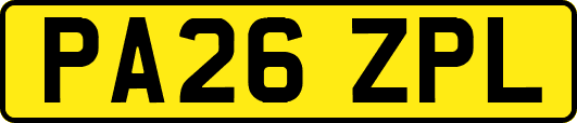 PA26ZPL