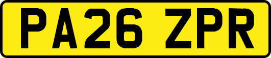 PA26ZPR