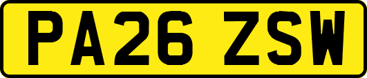 PA26ZSW
