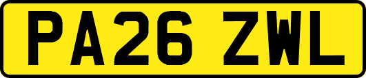 PA26ZWL
