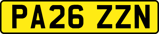 PA26ZZN
