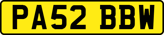 PA52BBW