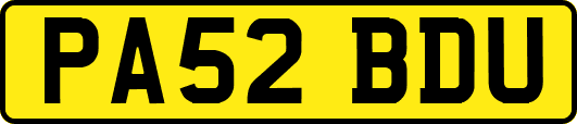 PA52BDU