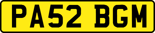 PA52BGM