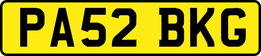 PA52BKG