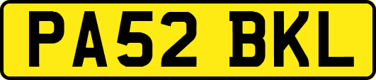 PA52BKL