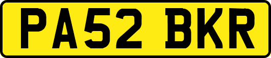 PA52BKR
