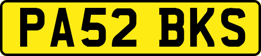 PA52BKS