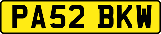 PA52BKW