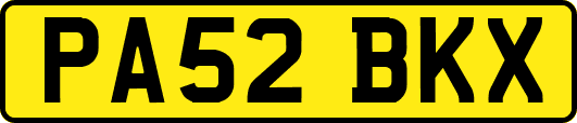PA52BKX
