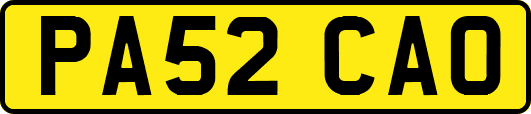 PA52CAO