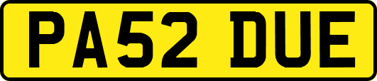 PA52DUE