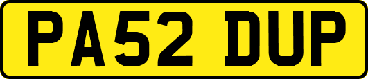 PA52DUP