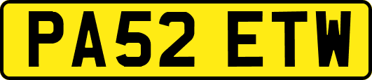 PA52ETW