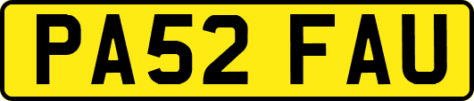 PA52FAU