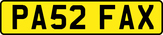PA52FAX