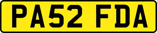 PA52FDA