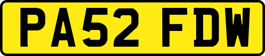 PA52FDW