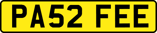 PA52FEE