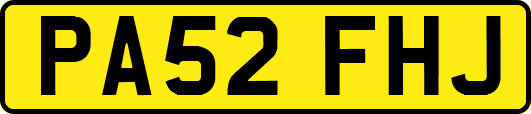 PA52FHJ