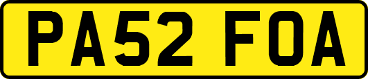 PA52FOA
