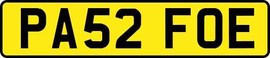 PA52FOE