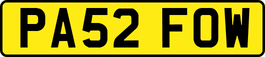PA52FOW