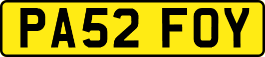 PA52FOY