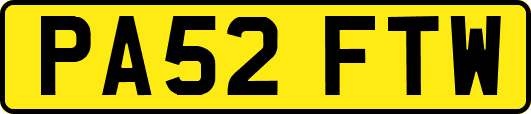 PA52FTW