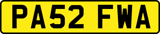 PA52FWA