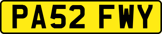 PA52FWY