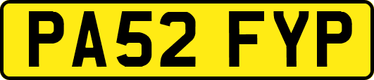PA52FYP