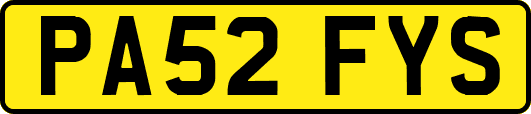 PA52FYS