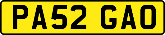 PA52GAO